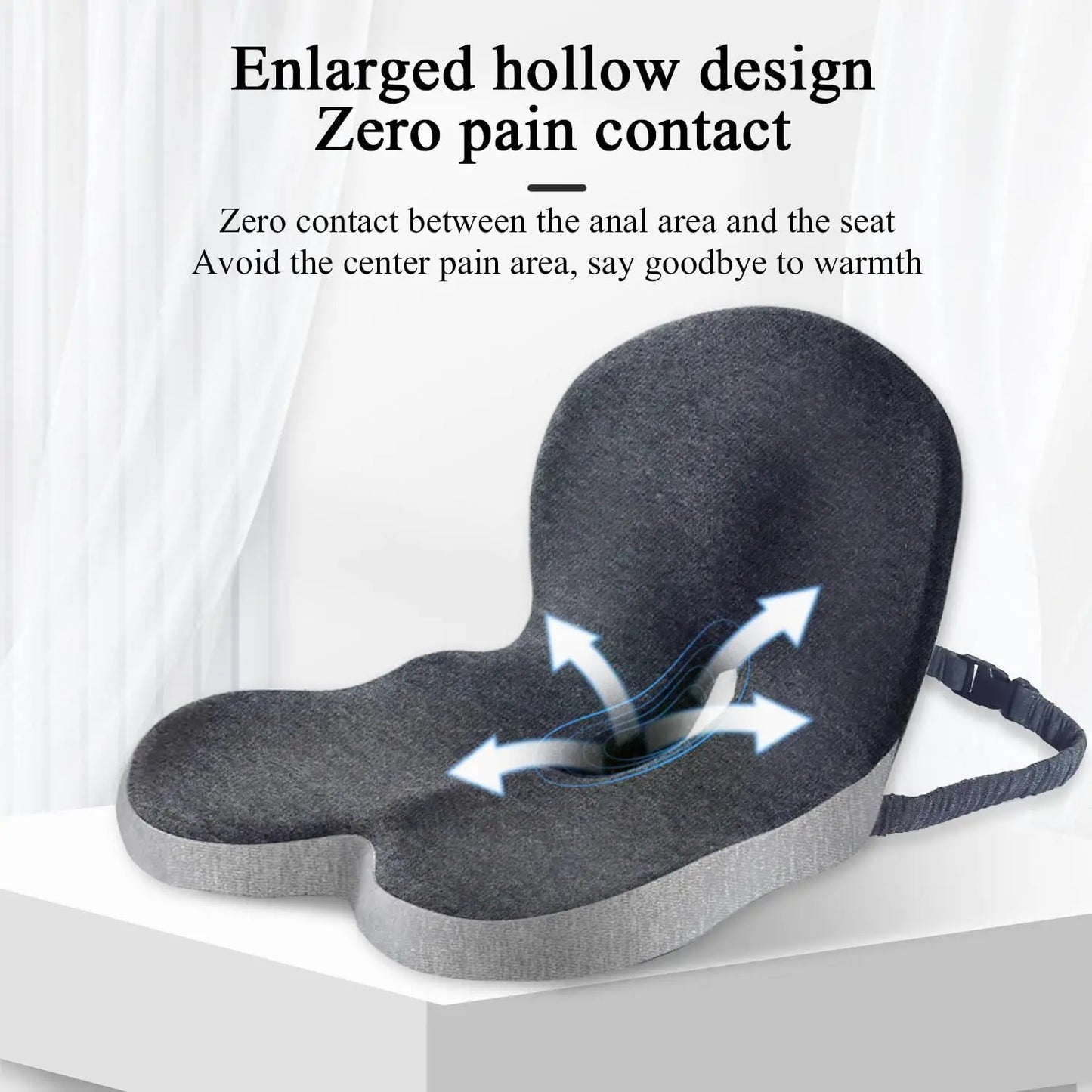 Comfort+™ Seat cushion
