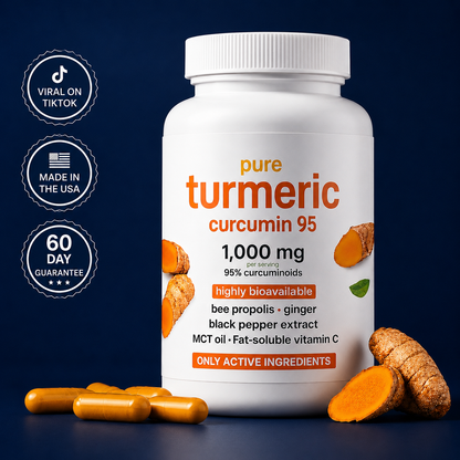 Romira Turmeric Curcumin Natural Pain Relief