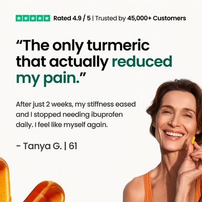 Turmeric Curcumin Natural Pain Relief