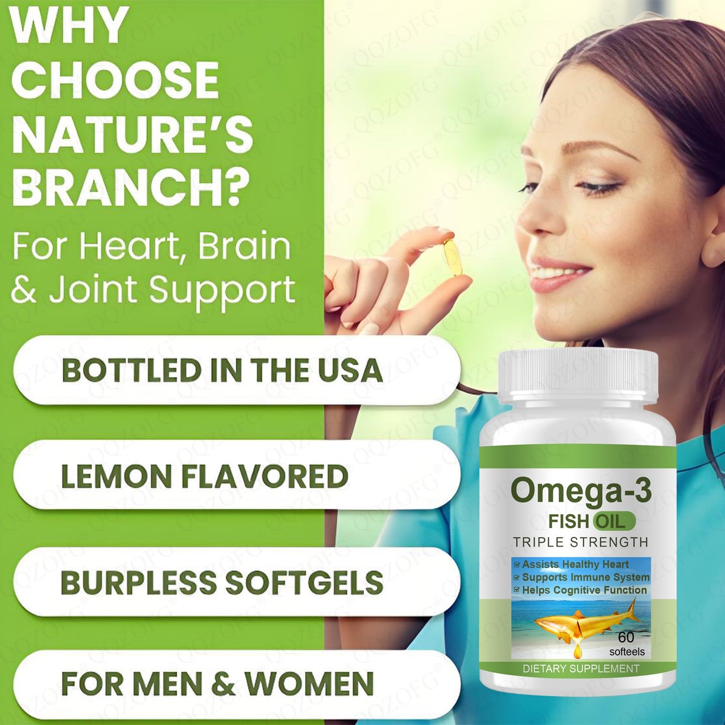 Omega-3 Fish Oil Triple Strength