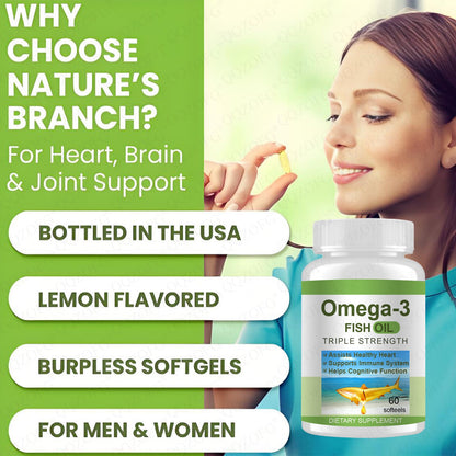 Omega-3 Fish Oil Triple Strength