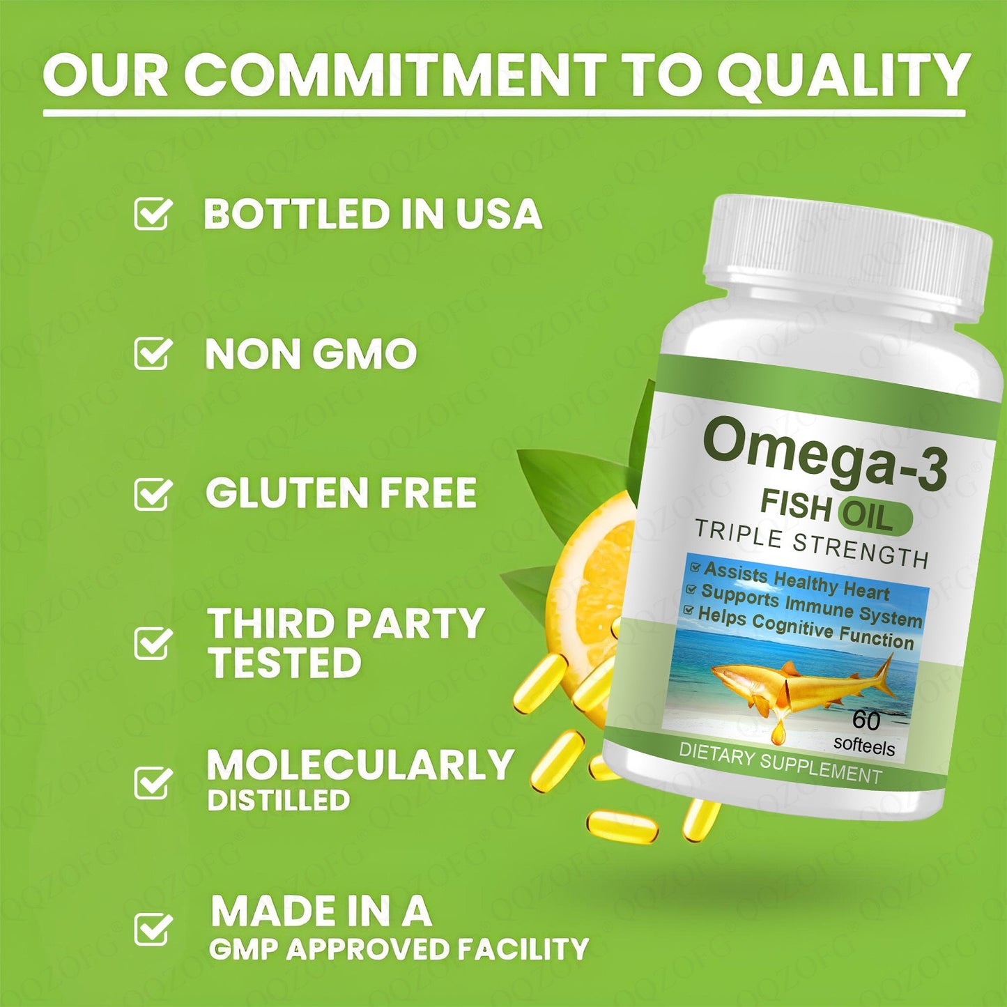 Omega-3 Fish Oil Triple Strength