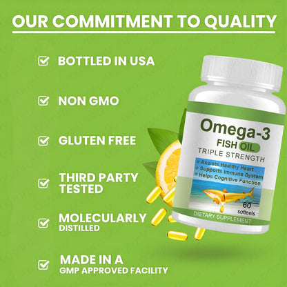 Omega-3 Fish Oil Triple Strength