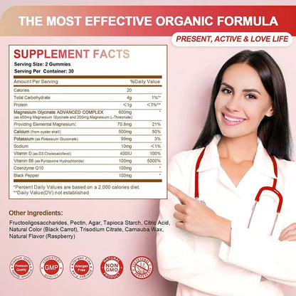 Romira Magnesium Glycinate Calm Gummies