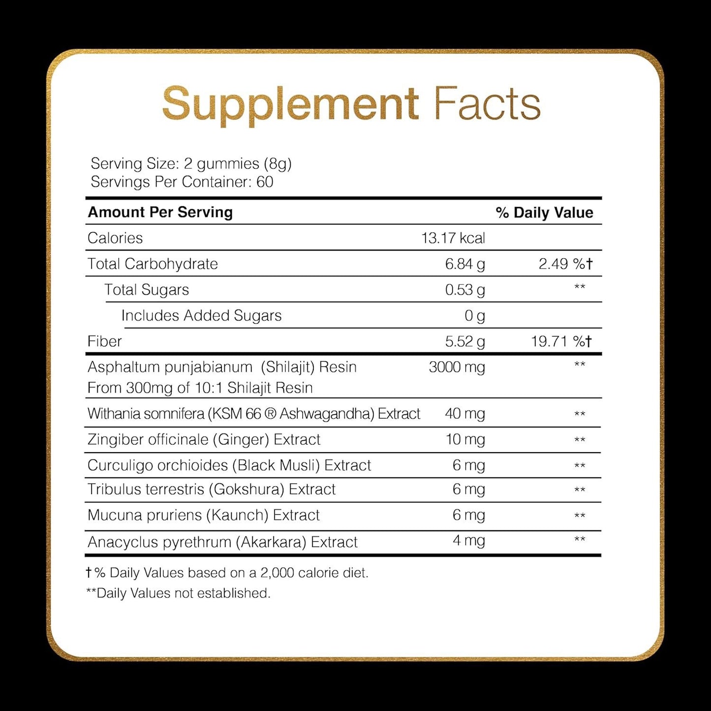 Romira™ Libido Boost Shilajit Gummies