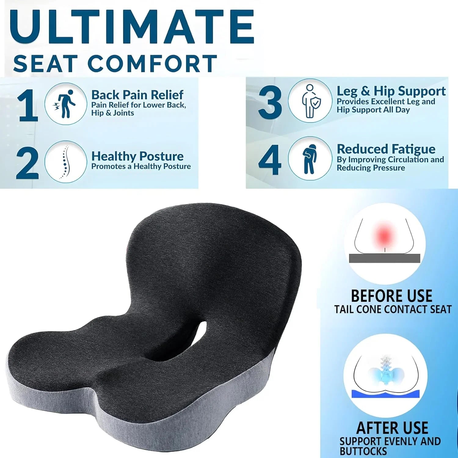 Transform Painful Sitting into Pure Comfort!