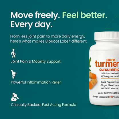 Turmeric Curcumin Natural Pain Relief