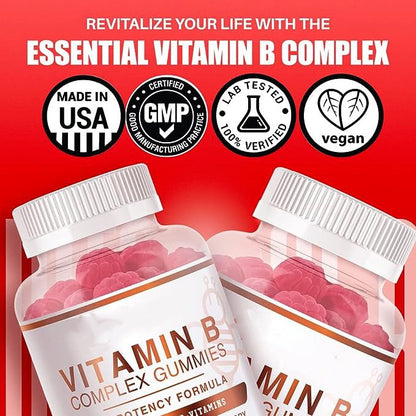 Vitamin B Complex Gummies – Full B-spectrum