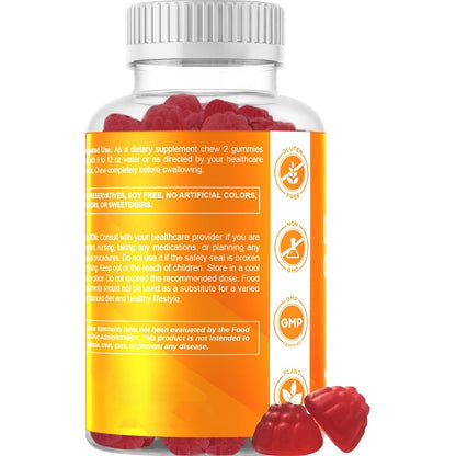 Vitamin D3 + K2 Premium Raspberry Gummies