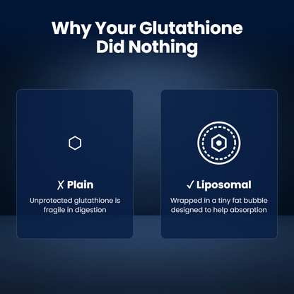 Why your glutathione did nothing