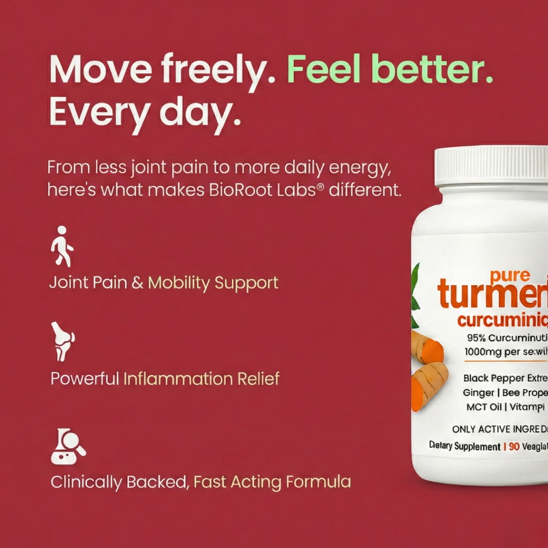 Romira Turmeric Curcumin Natural Pain Relief